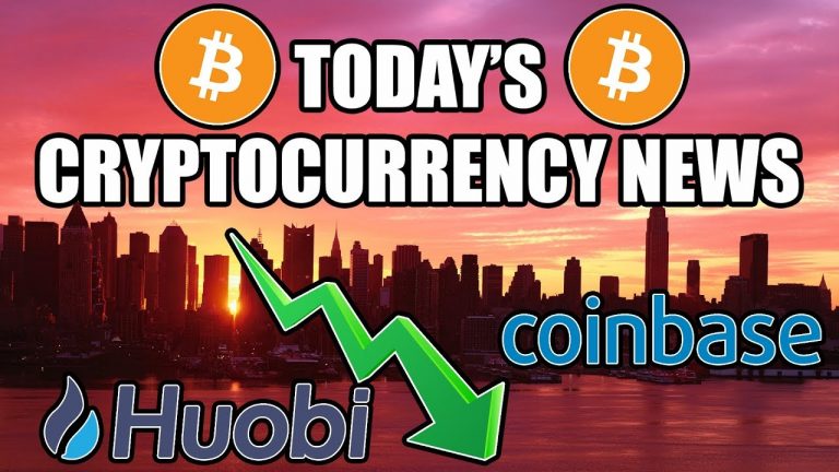 Today’s Cryptocurrency News!!! COINBASE, HUOBI, BITCOIN FUTURES CAUSING DIP?