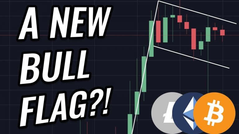 New Bull Flag Forming For Bitcoin & Crypto Markets!? BTC, ETH, BCH, LTC & Cryptocurrency News!